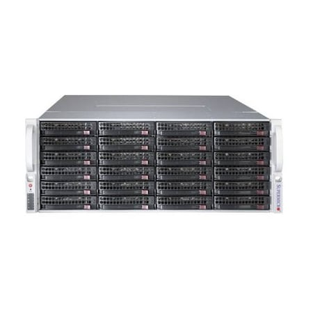 Supermicro SuperChassis 1280W 4U RackmountServerChassis(Blk), CSE-847BE1C-R1K28LPB CSE-847BE1C-R1K28LPB